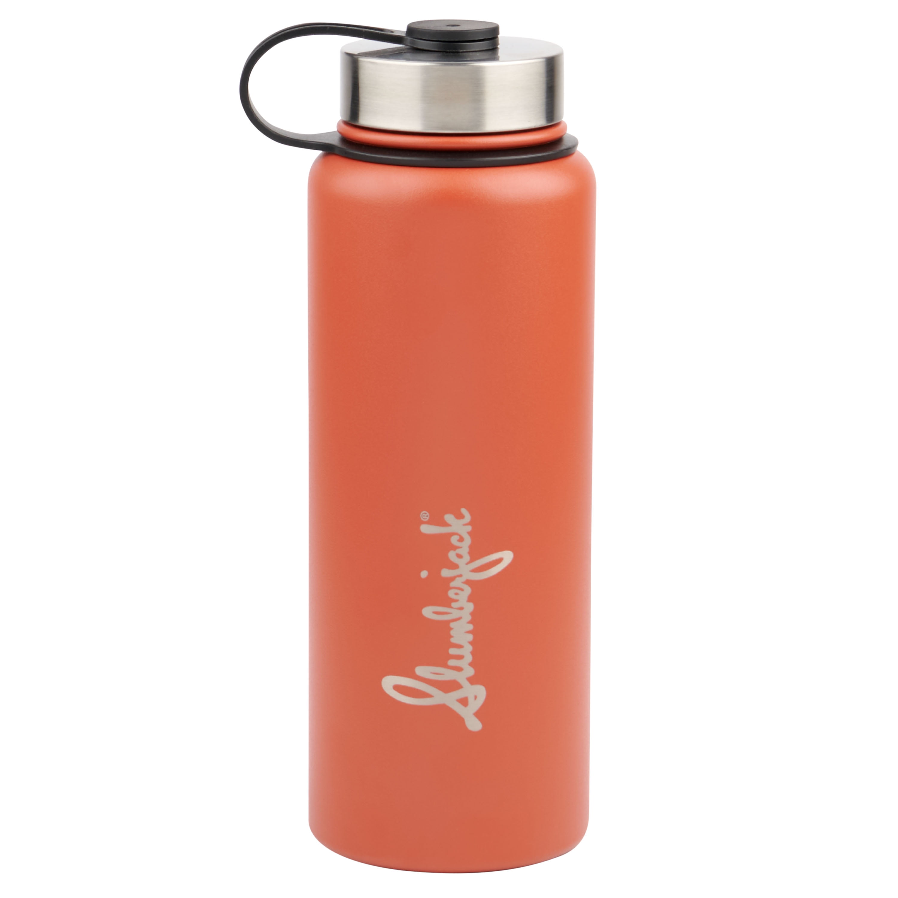 Slumberjack 32 Fluid Ounces Stainless Steel Water Bottle - Clay Orange