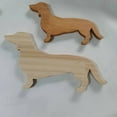thumbnail image 2 of Transemion Wood Dinner Plate With Dachshund Stylish And Functional Tableware Multipurpose burlywood 1Set, 2 of 6