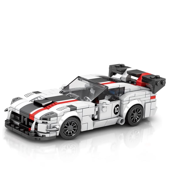 MACTANO Race Car Building Block Set Speed Champion Viper Sports Car Bricks Toy for Kid Adult