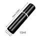 thumbnail image 4 of Soidarity 5 Piezas Atomizador 10ml Botella de Spray Fragancia Caja de la bomba Dispensadores vacíos Botellas de rociador Accesorios de viaje Plata Type4 NO4 Soidarity CE001628-01, 4 of 6