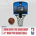 thumbnail image 2 of Franklin Sports NBA Orlando Magic Mini Over the Door Basketball Hoop - Kids Indoor Mini Basketball Hoop with Basketball - NBA Fan Shop Mini Hoop for Bedroom + Office - Over the Door Mini Hoop Set, 2 of 11