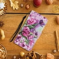 thumbnail image 4 of Dteck for Apple iPhone 13 Case with Card Holder Magnetic 3D Painted Flip Wallet Case Protective Cover with Kickstand Wrist Strap Cover for iPhone 13, 1# Rose Butterfly, 4 of 4