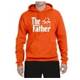 thumbnail image 2 of Wild Bobby, The Father Funny Movie Parody Husband Dad Daddy Boyfriend Gift | Mens Father's Day Hooded Sweatshirt Graphic Hoodie, Orange, Medium, 2 of 4
