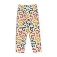 thumbnail image 4 of Xecao Snake Women's Straight Lounge Pajama Pants: The Epitome of Relaxed Sleepwear, 4 of 9