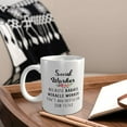 thumbnail image 7 of Waldeal Social Worker Coffee Mug, Social Work Appreciation Gift, Funny Coffee Mug 11oz Fine Bone Ceramic White, 7 of 7