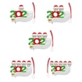 thumbnail image 1 of 5 uds., Adornos navideños 2020, kits de decoración navideña familiar para supervivientes de cuarentena, creativo para , decoración pa, 1 of 9