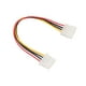 thumbnail image 3 of Cable de Extensión Adaptador de Fuente de Alimentación Interna para PC, Macho a Hembra, 6xIDE, 4 Pines 6 piezas, 3 of 7