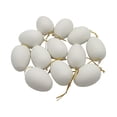 thumbnail image 2 of 12 piezas de cestas de huevos de Pascua DIY con cuerdas para decoración de Pascua en interiores Blanco, 2 of 8