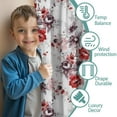 thumbnail image 3 of Blackout Kids Curtains,Pioneer Flower Childrens Insulated Curtains Set Of 2,Bedroom Essentials,Toddler Room Decor 42x54in(106x137cm), 3 of 4