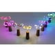 thumbnail image 5 of Luces de botella con corcho LED Luces de cadena de cobre para fiesta de bricolaje Boda Navidad 20LED - Púrpura - 2m, 5 of 6