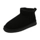 thumbnail image 1 of Botas de nieve de talla grande para mujer, botas de invierno con pedal para mujer, botas retro de algodón con tubo corto y acolchado de terciopelo para mujer, 1 of 6
