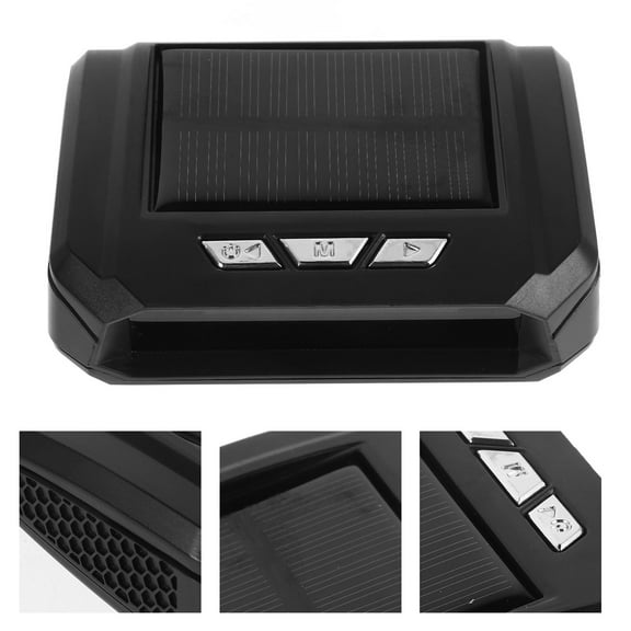 Niceauty Multifunctional Solar Car Clock Digital Display For Date Temperature Dash Mounted For Cars Trucks Golf Carts