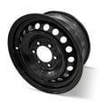 thumbnail image 2 of New OEM Surplus Wheel 16x7 in for 2001-2004 Nissan Frontier Painted Black 16 inch Steel Rim, 2 of 5