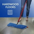 thumbnail image 6 of O-Cedar Hardwood Floor 'N More® 3-Action Mop Refill, Captures Dirt, Dust and Hair (Pack of 2), 6 of 9