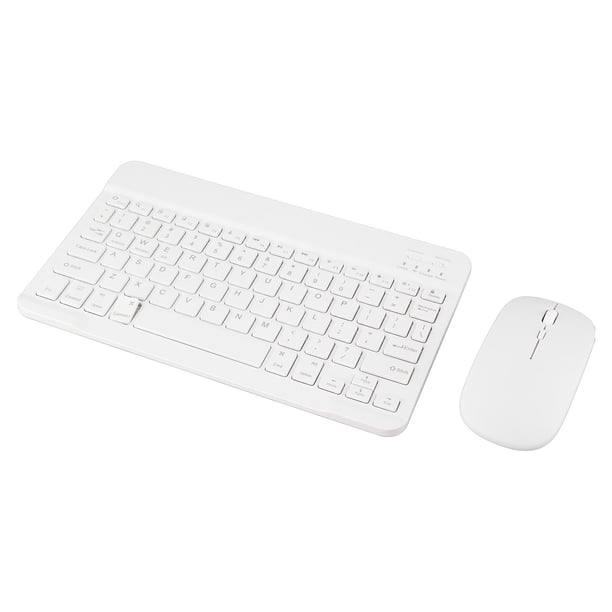 Juego De Teclado Y Ratón Inalámbricos, 800/1200/1600/2400DPI Compatible Con2,4G, Panel Antideslizante Impermeable A Prueba De Polvo, Teclado De Computadora Para Oficina