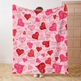 thumbnail image 1 of LHSHID to My Mom Blanket Mothers Day Throw Blanket Mom Birthday Gifts Blanket from Daughter or Son Holiday Throw Blanket Inch for Couch Sofa Bed Lightweight Fuzzy Plush Fleece Blankets 50x60in, 1 of 5