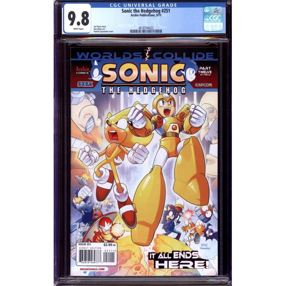 Sonic the Hedgehog #251 - CGC 9.8 Comic Book
