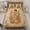 White Binding Quilt Bed Set, variant on E-Macom LLC Floral Woman Stained Glass Quilt Blanket, Elegant Vintage Botanical Bed Quilt (Fold Hem) (55x60")