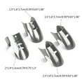 thumbnail image 5 of 4 Pack 304Stainless Steel Finger Guards Professional Slicing Finger Guards Safe Finger Protectors Kitchen Cooking Gadget, 5 of 19