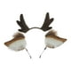 thumbnail image 4 of Diadema de asta navideña, disfraz de cumpleaños, regalo de fiesta, diadema de reno, bonita para Marrón jinwen Aro de pelo de astas, 4 of 8