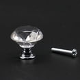 thumbnail image 2 of Billuyoard 20/30/40mm Diamante Transparente Cristal Puerta Tirar Cajón Pomo Tirador Conjuntos de muebles de dormitorio PC 1 30 mm Billuyoard JJ10934-02, 2 of 4