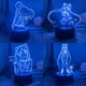 thumbnail image 4 of Sailor Moon Anime figuras juguetes Manga Tsukino Usagi luz nocturna Mizuno Ami lámpara acrílica para decoración de dormitorio, regalo de cumpleaños para niños, 4 of 4