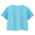 thumbnail image 2 of Uourmeti Cartoon Otter Kids Sports T-Shirt Summer Cute Short Crewneck Pullover Lightweight Short Sleeve Crop Top for Girls 5-14Y, 2 of 6