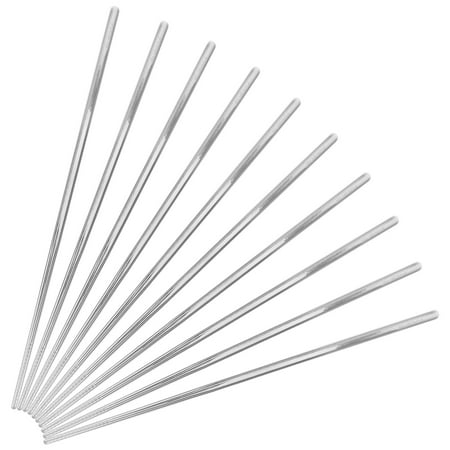 

FESTFENDS 5Pairs Korean Style Reusable Chopsticks Dishwasher Safe Stainless Steel For Home Dining And Restaurants