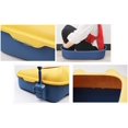 thumbnail image 3 of Litter Box Creative Cat Litter Box Semi-Closed Splash-Proof Cat Toilet Deodorant Splash-Proof Kitty Supplies Easy to Clean Automatic Cat Litter Box (Color : C), 3 of 7