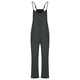 thumbnail image 4 of ICHUANYI Clearance Fashion Women Casual Cold Shoulder Jumpsuit Solid Suspender Jumpsuits Wide Pocket Leg Pant(Dark Gray, XL) ICHUANYI WER2023081110570, 4 of 7