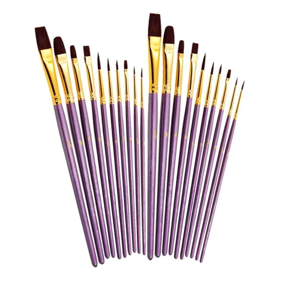 20pcs Paint Brushes for Pumpkin, Ceramic Models, Airplanes, Greater Control over Small Detail Paint Brush