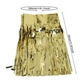 thumbnail image 6 of Dserhfy Rainbow Foil Tassel Garland, 9.84 Feet Party Supplies, 6 of 8