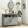 thumbnail image 2 of HOMCOM Buffet de Cuisine, Armoire Buffet, Table Console de Rangement en Bois, 2 of 10