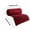 Red, variant on Skegnu Flannel Blanket Solid Color Multifunctional Cover Blanket Throw Size Lightweight Fleece Blanket 130x150cm