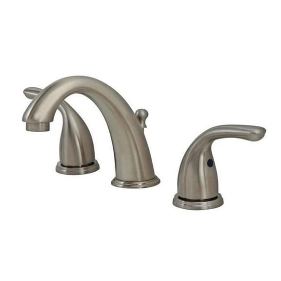 FW6BC000ND-ACA1 Coastal Series Brushed Nickel Two Handle Widespread Lavatory Faucet Quick Connect Pop-U