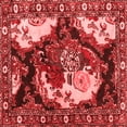thumbnail image 1 of Ahgly Company Indoor Square Persian Red Traditional Area Rugs, 6' Square, 1 of 4