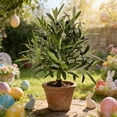 thumbnail image 1 of Dvkptbk Artificial Spring Olive Ground Tree Planteds In the Ground Suitable for Outdoor Garden Landscaping and Decoration easter decorations, 1 of 9