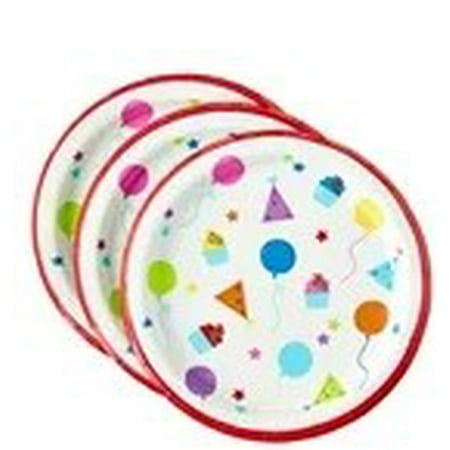 10 Colorful Party 7 Plates-CDU