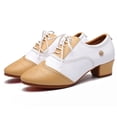 thumbnail image 2 of XIHAHA zapatos de mujer, zapatos de baile latino, zapatos de Salsa Jazz para mujer, tacones de 5cm, zapatos de baile de salón, zapatillas de deporte de suela blanda para mujer, 2 of 5