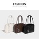 thumbnail image 4 of 2024 Otoño e Invierno Nuevo Bolso Tostado de Gran Capacidad Bolso Boston Portátil Retro Bolso de Hombro de Moda para la Axila, 4 of 5
