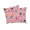 2pcs-Pink#025, variant on Summerween Plush Throw Pillow, Summer Patio Pool Super Cute Soft Halloween Throws for Bed Living Outdoor Pool,18"*18",All Season 2pcs