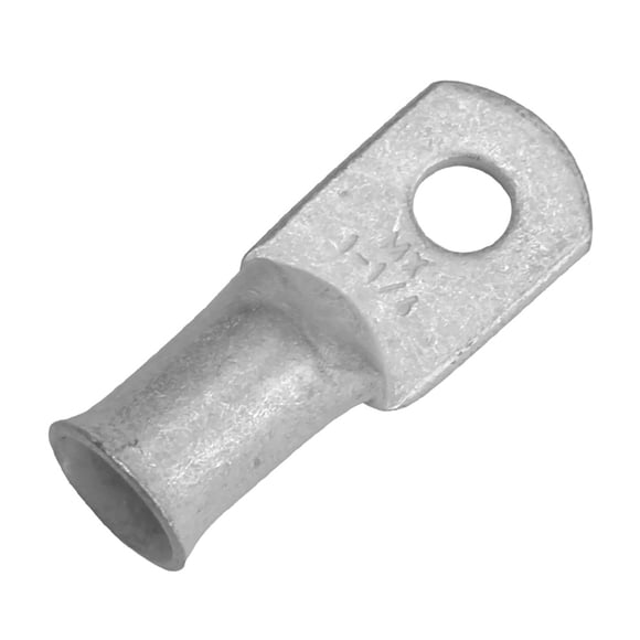 Estañado Lug Pacer, 1 AWG, tamaño 1/4 de perno, paquete de 10