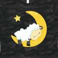 thumbnail image 4 of Inktastic Cute Sheep, Sleeping Sheep, Moon, Stars, Sleepy Women's T-Shirt, 4 of 5