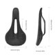 thumbnail image 3 of Sillín de bicicleta impreso en 3D, asiento de bicicleta ultraligero, accesorios de ciclismo transpirables Wdftyju Accesorios para bicicletas, 3 of 3