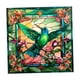 thumbnail image 4 of Colibrí ventana se aferra vidrio se aferra anticolisión extraíble, colorido ventana pegatina ventana calcomanía para oficina, tienda, cafetería, 4 of 8