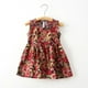 thumbnail image 2 of Odeerbi Niñas Verano Algodón Vestido Tanque Floral Vestido Sol Sin Mangas A-Vestido Sin Mangas de Princesa, 2 of 3
