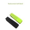 thumbnail image 5 of 2Pcs Adjustable and Breathable Replacement Armband Soft Strap Band for Heart Rate Monitor - (Black+ Green), 5 of 5
