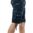 thumbnail image 5 of X RAY JEANS Men's 12.5" Inseam Cargo Shorts, Navy Camo, 40, 5 of 6