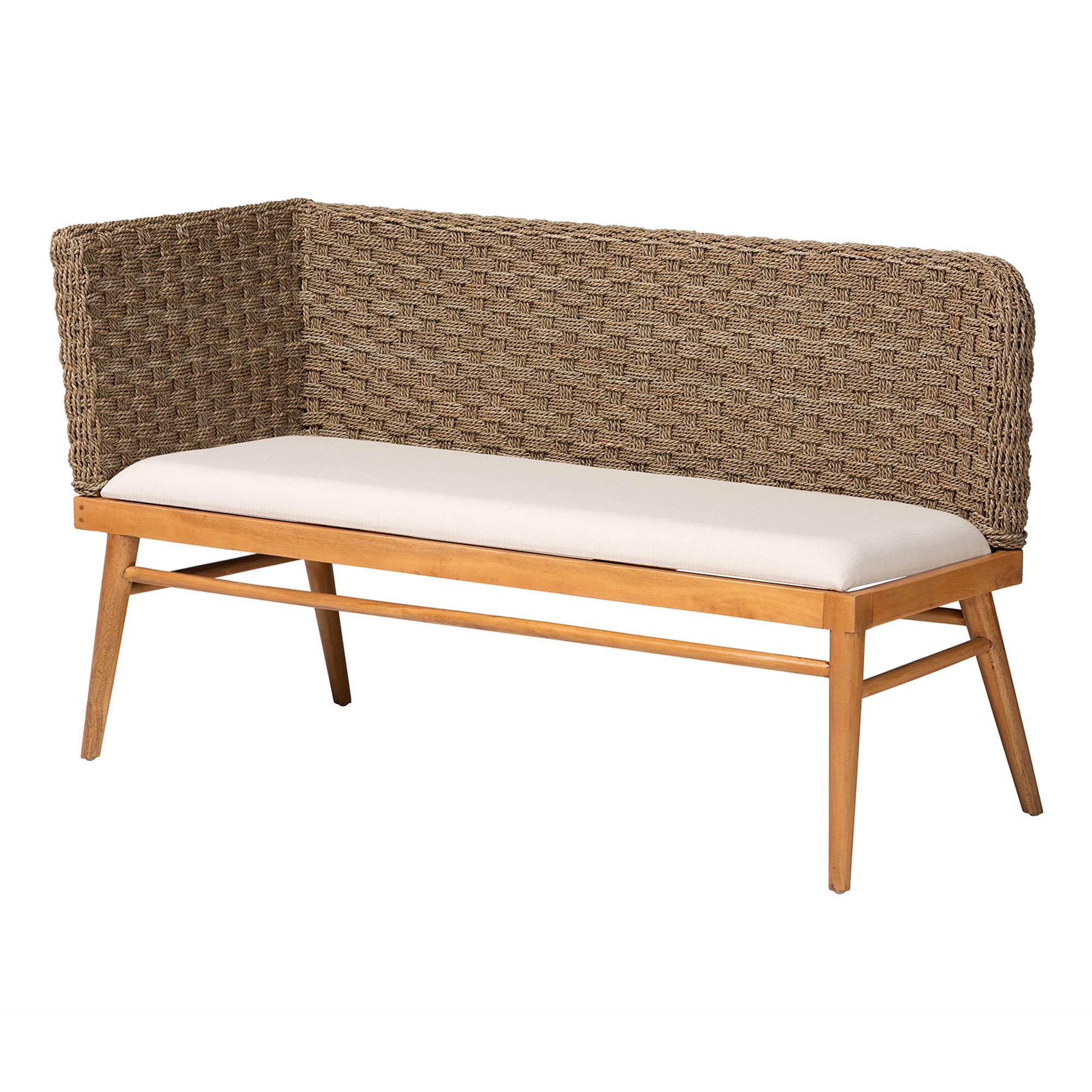 bali & pari Denver Boho Dining Nook Setk Set, 3-Piece, Brown