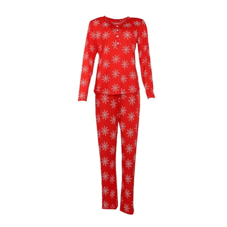 

Binpure Mother Child Two Piece Set Christmas Home Pajamas Mom Kids Top Pants